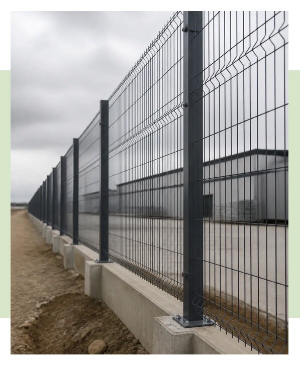 Проектирование и монтаж охранных ограждений территории в Петергофе